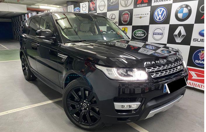 Left hand drive LANDROVER RANGE ROVER SPORT 3.0SDV6 Autobiography Spanish reg